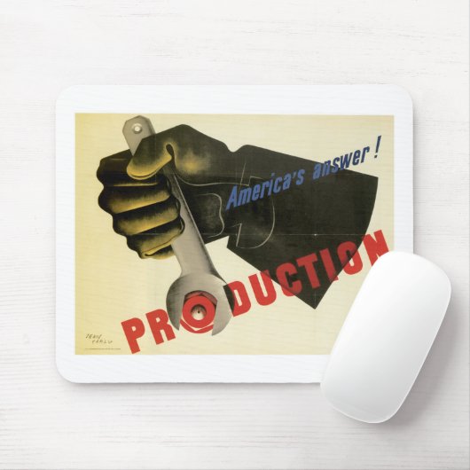 Amerikas Antwort! Produktion Mousepad (Mit Mouse)