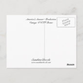 Amerikas Antwort! Produktion Postkarte (Rückseite)