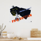 Amerikas Antwort - Produktions-Poster Poster (Küche)