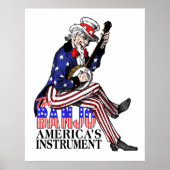 Amerikas Banjo-Poster Poster (Vorne)