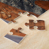 Amerikas Berg Gerahmt von Sandstone Puzzle (Seite)