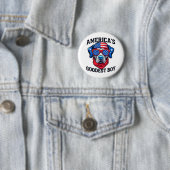 Amerikas bester Junge Hund Button (Beispiel)