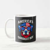 Amerikas bester Junge Hund Kaffeetasse (Links)