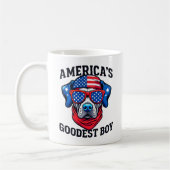 Amerikas bester Junge Hund Kaffeetasse (Links)