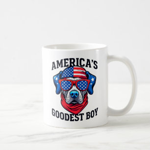 Amerikas bester Junge Hund Kaffeetasse