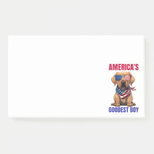 Amerikas bester Labrador Post-it Klebezettel