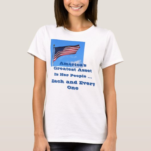 Amerikas Bester T - Shirt bei den Vermögenswerten (Vorderseite)