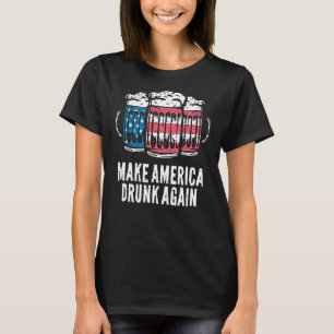 Amerikas Betrunkene Unabhängigkeit am 4. Juli T-Shirt