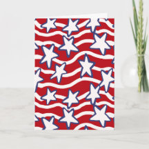 Amerikas blühende US Flagge