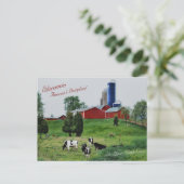 Amerikas Dairyland Postkarte (Stehend Vorderseite)