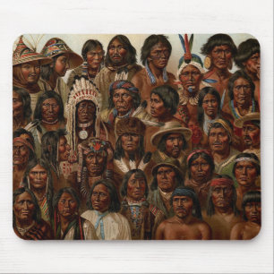 Amerikas Eingeborene Mousepad