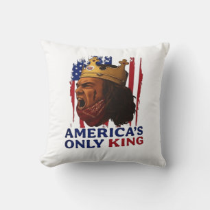 Amerikas einziger König Kissen