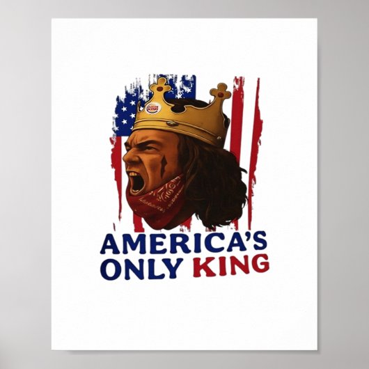 Amerikas einziger König Poster (Vorne)