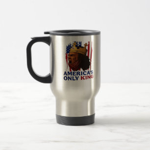 Amerikas einziger König Reisebecher
