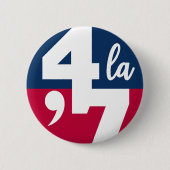 Amerikas erste 47. weibliche Präsidentin 2024 Button (Vorderseite)