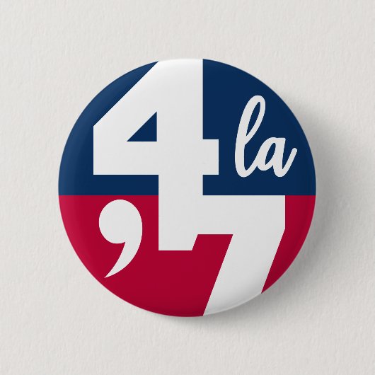 Amerikas erste 47. weibliche Präsidentin 2024 Button (Vorderseite)