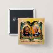 Amerikas erste Familie 2016 Button (Vorne & Hinten)
