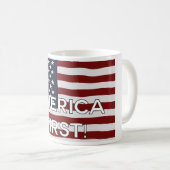 Amerikas erste US-Flagge Kaffeetasse (VorderseiteRechts)
