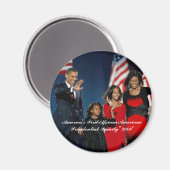 Amerikas erster afrikanischer Präsident... Magnet (Vorderseite/Rückseite)