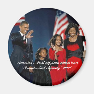 Amerikas erster Afroamerikaner Presiden… Magnet