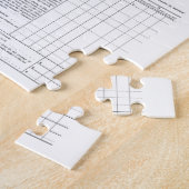 Amerikas erstes Einkommensteuerformular 1040 aus d Puzzle (Seite)