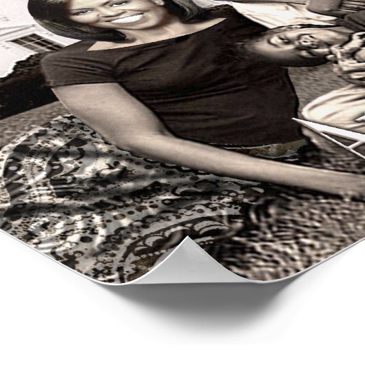 Amerikas erstes Familienposter Poster (Ecke)