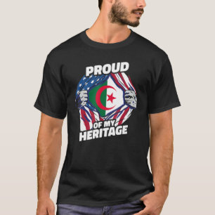 Amerikas Erwachsen mit algerischen Wurzeln stolz a T-Shirt
