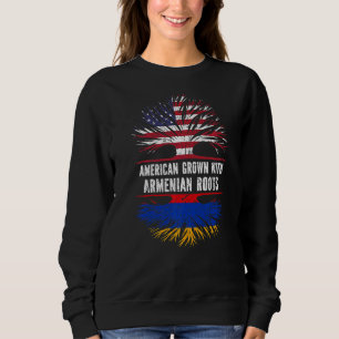 Amerikas Erwachsenenalter mit armenischen Wurzeln  Sweatshirt
