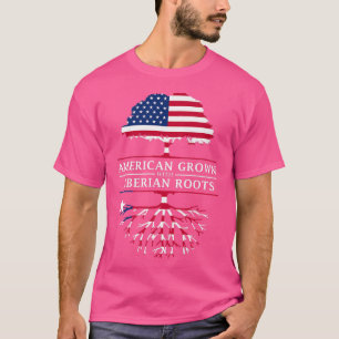 Amerikas Erwachsenenalter mit liberianischen Wurze T-Shirt