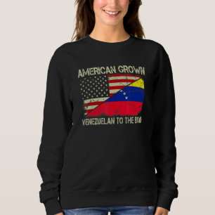 Amerikas erwachsenes Venezuelan an die Knochen USA Sweatshirt