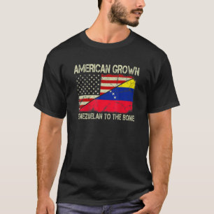Amerikas erwachsenes Venezuelan an die Knochen USA T-Shirt