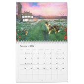 Amerikas Farm Collie Kalender (Feb 2026)