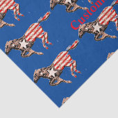Amerikas Flaggenpferd läuft Thunder_Cove Seidenpapier (Ausschnitt)