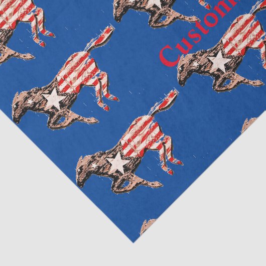 Amerikas Flaggenpferd läuft Thunder_Cove Seidenpapier (Ausschnitt)