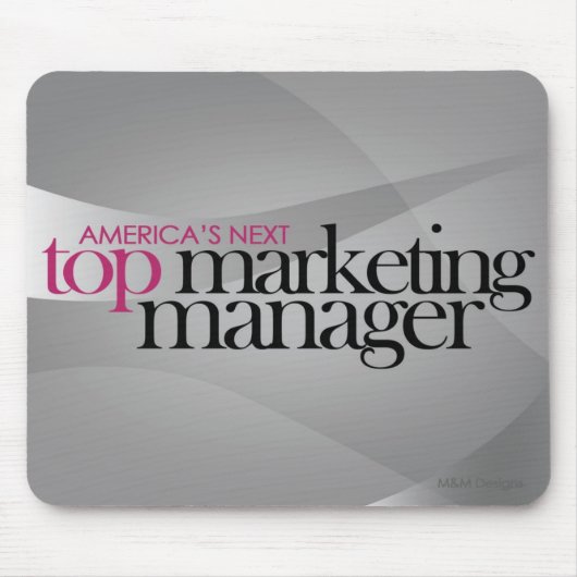 Amerikas folgender SpitzenMarketings-Manager Mousepad (Vorne)