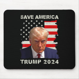 Amerikas freie Trump-Tasse Shot 2024 amerikanische Mousepad