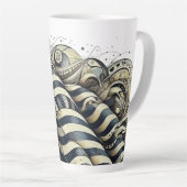 Amerikas Geist, künstlerischer Flair Milchtasse (Rechte Ecke)