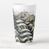 Amerikas Geist, künstlerischer Flair Milchtasse (Vorderseite)