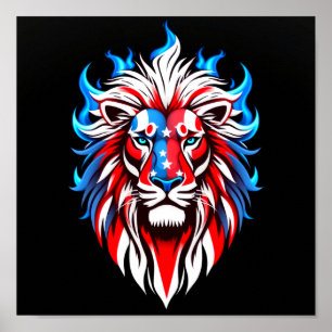 Amerikas Geist Poster