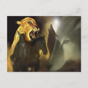 Amerikas Geist Postkarte