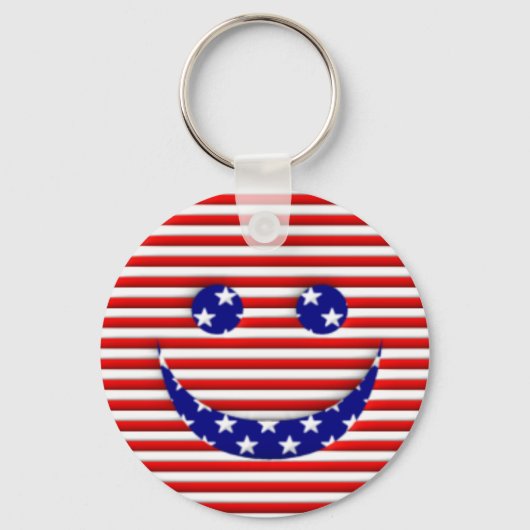 Amerikas Gesicht Schlüsselanhänger (Vorderseite)