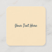 Amerikas Glück Begleitkarte (Rückseite)