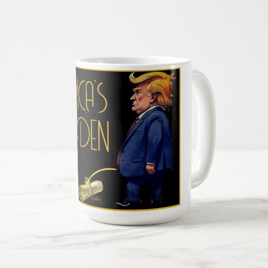 Amerikas goldenes Zeitalter Kaffeetasse (VorderseiteRechts)