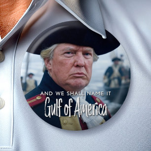 Amerikas Golf - Funny Donald Trump Button