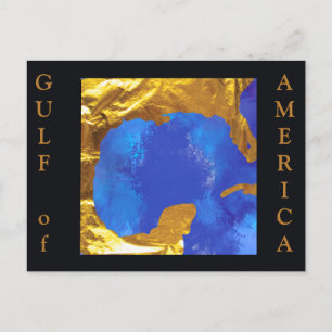Amerikas Golf Postkarte