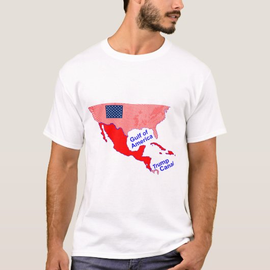 Amerikas Golf, Trump-Kanal-T - Shirt (Vorderseite)
