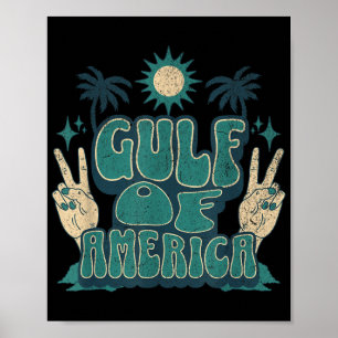 Amerikas Golf Trump Mexiko Amerikas Präsident Trum Poster
