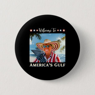 Amerikas Golf Trump Sombrero Mexiko - Amerikanisch Button
