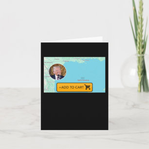 Amerikas Golf von Trump Karte