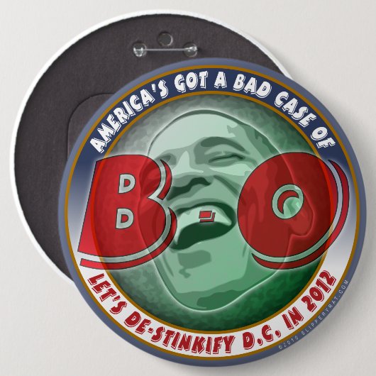 Amerikas got einen schlechten Fall von… Button (Vorne & Hinten)
